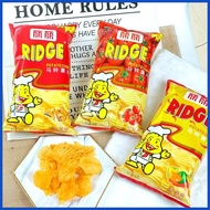 ✺ ╱ ✓ RIDGE potato chips dilicious barbecue  55g