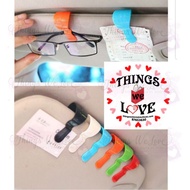 [SG SELLER] [FREE SHIPPING] Sunglasses Clip Holder (Type B) Shades Spectacles Glasses Grip Car Inter