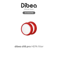 [Dibea Malaysia] DIBEA GENUINE PART - D18 PRO ACCESSORIES