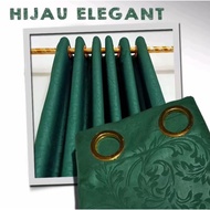 Boven Ring 10 Short Window Curtains 115cmx60cm With Tie Straps