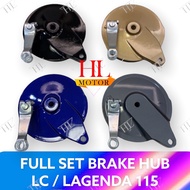 Brake Hub Panel Black Hub brek Belakang Set For Yamaha Lc 135 LagendaZ/Z Lagenda 115
