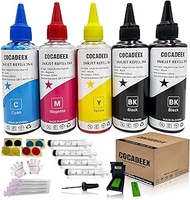 500ml Ink Refill Kit Compatible with Printer Ink Cartridges 67XL 65XL 64XL 63XL 62XL 664XL 662XL 61X