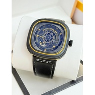 SPECIAL RAYA *_SEVEN-FRIDAY_WATCH*_ LEATHER STRAP FOR MEN WOMEN(WITH BOX)