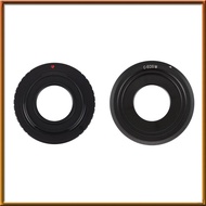 [V E C K] 2 Pcs Black C-Mount Lens Camera Lens Adapter Ring, 1 Pcs Fits for Canon EOS M M2 M3 &amp; 1 Pcs Fits for Fujifilm X Mount Fuji X-Pro1 X-E2 X-M1