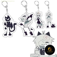 Fashionconnect Basic Paper Educational Keychain, Basic Paper Education Acrylic Miss Circle Acrylic A