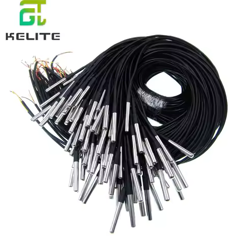 10PCS Waterproof 18B20 temperature probe temperature sensor Stainless steel package 1 meter/2meter/3