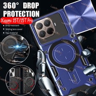 Xiaomi 15T 15TPro 2025 Shockproof Armor Push Pull Camera Protect Cover For Xiaomi 15T 15T 15 T T15 1