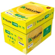 IK Yellow A4 Paper 70gsm/80gsm 500 sheets (5reams/ctn) A4 Paper 70gsm A4 Paper 80gsm