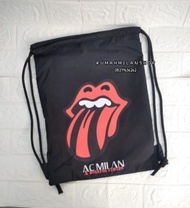 Tas serut Gymbag Ac Milan Disain Rolling Stones