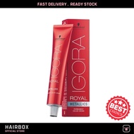 SCHWARZKOPF IGORA Royal METALLICS Permanent Hair Colour Cream - 60ML (HB)