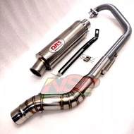 Round dbs exhaust pnp satria Fu Vixion Jupiter MX cb150r sonic
