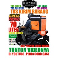 There is a 70 Liter Orange Cake Delivery Bag Video, Economical