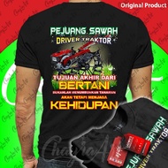 KAOS PEJUANG SAWAH | TRAKTOR | PETANI JUARA | murah