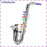 [chiwanji4x] Realistic Saxophone Prop for Kids Educational Toy Wind Instrument Gift for Parties Birt