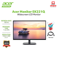 ACER EK221Q HBI 100Hz 1ms 21.5" FHD MONITOR BLACK