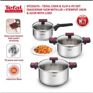 TEFAL COOK&amp;CLIPS 6PCS