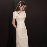 Cheongsam Dress Long Dress Cheongsam Dress Retro Dress Improved Cheongsam Long Dress Dress Cheongsam Improved Improved Cheongsam Long Cheongsam