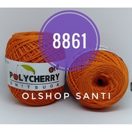 Onitsuga POLYCHERRY Knitting Yarn ORANGE (8861)