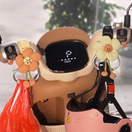 Stroller Hook Universal Strong Load-Bearing Leather Hook Plush Pendant Trolley Charm