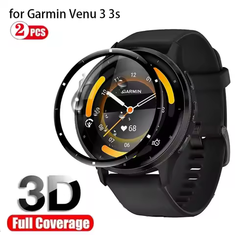 3D Curved Screen Protector Compatible for Garmin Venu 3 3s Protective Film for Garmin Venu 3/Venu 3s