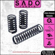 6mm wire press spring od 30mm id 18mm length 150mm steel