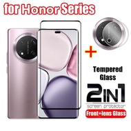 2in1 Screen Protector Honor X9c X9 C X9c Smart X9b X9a 5G Honor 200 Pro 200Pro 90 Tempered Glass Ful