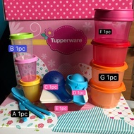 Tupperware lelong stock (hang on spoon / midget / snack cup / zen square )