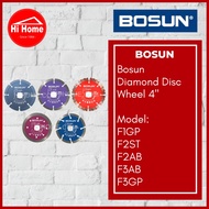 BOSUN 4" DIAMOND DISC WHEEL DRY CUTTING F1GP F2ST F2AB F3AB F3GP