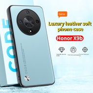 Casing For Honor X9b 5G X9a X9 b 2023 Phone Case Luxury Ultra Thin Leather Casing Fashion Plain Colo
