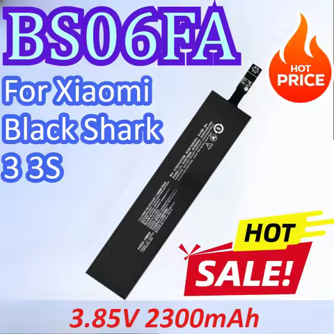 BS06FA 3.85V 2300mAh Mobile Phone Battery For Xiaomi Black Shark 3 3S High Quality Rechargeable Batt