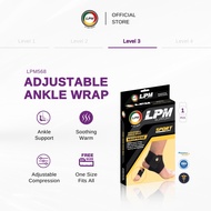 LPM Ankle Support 568 Adjustable Ankle Guard Neoprene Material to Prevent Ankle Sprain