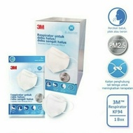 Nexcare 3M Respirator Mask Masker KF94 KF 94 1 Boc Isi 20