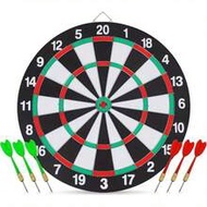 Dart Board Set, Includes 4/6 Soft Tip Darts, Hanging Capable - Dart Game Set, Indoor/Outdoor Leisure
