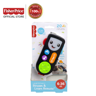 Fisher Price Laugh & Learn Stream & Learn Remote ฟิชเชอร์ไพรซ์ รีโมทสอนภาษามีเสียงเพลง (HFT69 CH)
