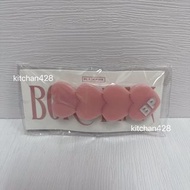 現貨 稀有 愛心 髮夾 心心 粉紅  Blackpink 限定 演唱會 周邊 週邊 bp born pink Jennie Jisoo Rose Lisa 香港 演唱會 24/1 25/1 26/1 