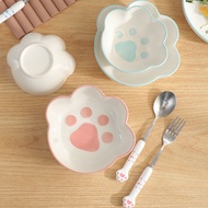 Salad Bowl Fruit Bowl Children's Bowl Porcelain Bowl Breakfast Bowl Cute Rice Bowl Cereal Bowl