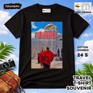 BRUNEI Souvenir T-SHIRT BRUNEI 7TAG made of 24s combed cotton