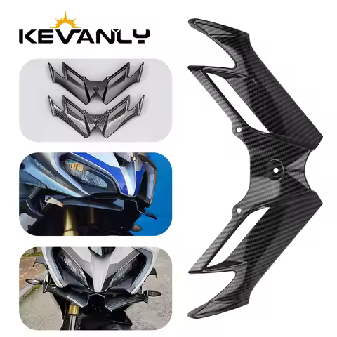 Motorcycle Winglet Aerodynamic Wing Kit Spoiler For CF 250SR 450SR GSX250R QJMOTOR SRK600 MY22 Ninja