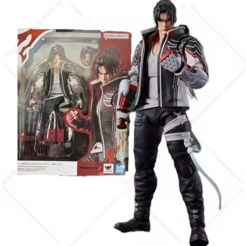 Original S.H.Figuarts SHF Jin Kazama TEKKEN 8 In Stock Anime Action Collection Figures Model Toys