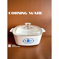 Corningware - Pot + Square Glass Cover Our Country 2.0L