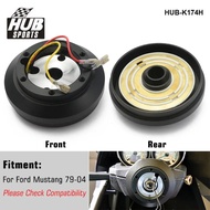 Hubsport Aluminum 6 Hole Steering Wheel Ball Bearing Racing Short Hub Adapter Boss Kit For Ford Must