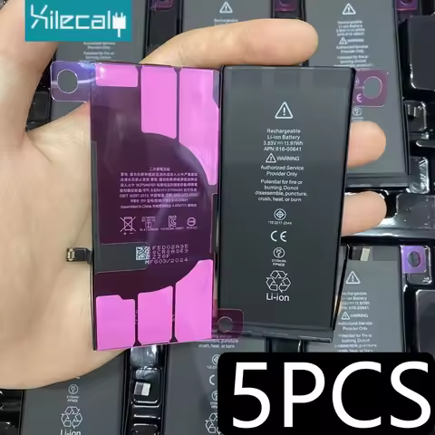 5PCS 0 Cycle Replacement Bateria for iPhone 6 6S 7 8 Plus X XR XS Max 11 Pro Max SE2 3 Original Qual