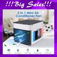 Ready Stock Mini Fan Evaporative Aircooler Mini Aircooler Cooler Portable Air cooler USB Portable Fan