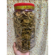 (BEST SELLER)Peria goreng crispy Original dan Pedas Saiz besar 700gram