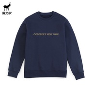 Drake October's Very Own gilded non-embroidered rap HIPHOP Street European and American pullover swe