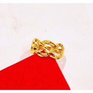 BANGKOK GOLD 916 Gold Ring Adult Ring Exactly 916 Gold