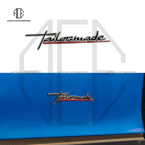 New Arrivals For Ferrari Badge Emblem For Side Skirt Car Stickers Auto Accessories All Models F8 SF9