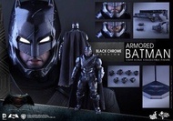 Hot Toys × :CHOCOOLATE – MMS356 – 蝙蝠俠對超人：正義曙光【重裝蝙蝠俠。黑電鍍特別版】1/6 比例 Armored Batman Black Chrome V