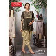WP 003 Designer Kurti with Dhoti Pants