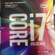 Processor Core i7 7700k